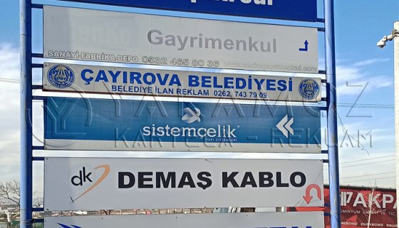 YÖNLENDİRME LEVHALARI